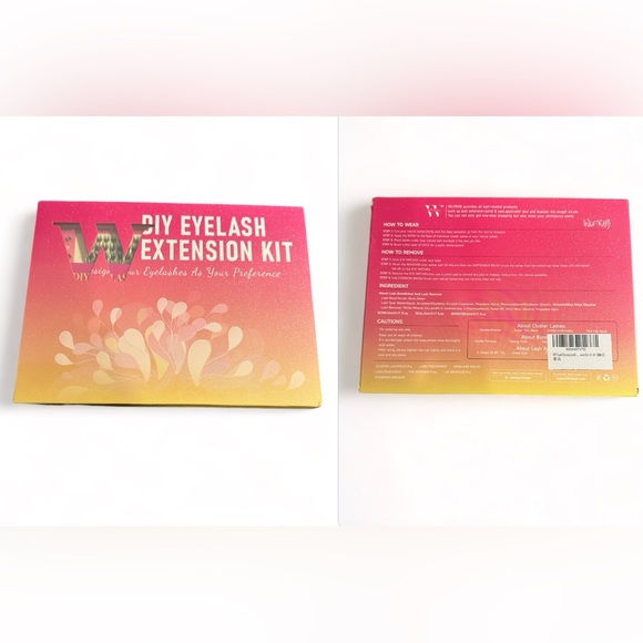 DIY Lash Extension Kit w/72 Pcs D Curl Cluster Lashes Bond & Seal Lashes Remover - Picture 8 of 9